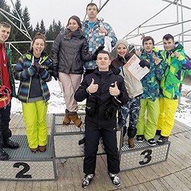 Uczniowie I LO na podium mistrzostw sportów zimowych młodzieży szkolnej