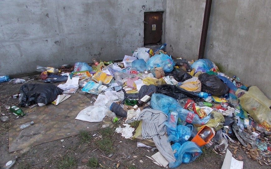 Tylko w ciągu miesiąca miasto interwencyjnie zebrało ponad siedem ton śmieci