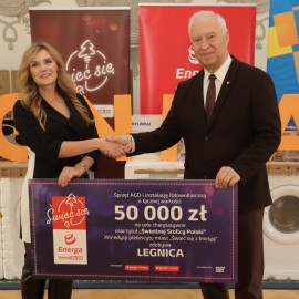 Legnica nagrodzona w konkursie na Świetlną Stolicę Polski