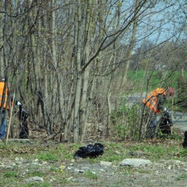 Bezrobotni sprzątają miasto w ramach prac społeczno użytecznych
