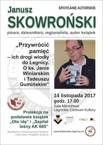 Spotkanie z Januszem Skowrońskim