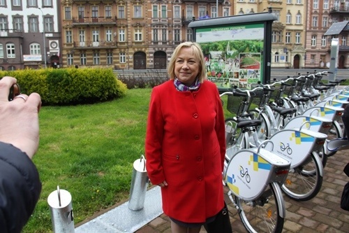 inauguracja roweru miejskiego