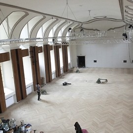 Koncertowa sala Akademii Rycerskiej blisko, coraz bliżej