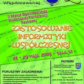 Zastosowanie Informatyki Współczesnej. Konferencja w PWSZ