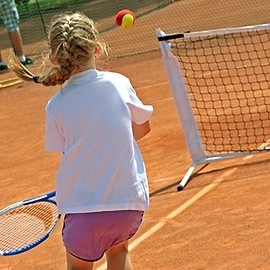 Promocja tenisa w parku