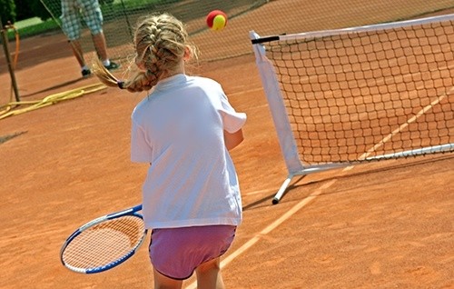 Promocja tenisa w parku