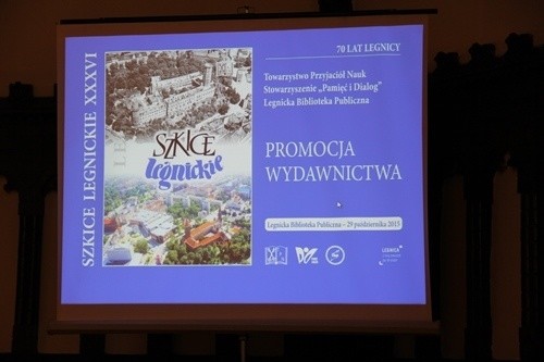 Udana promocja XXXVI tomu Szkiców Legnickich