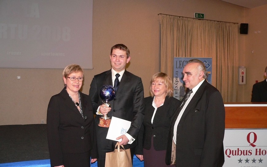 Wyróżnienia i nagrody dla najlepszych sportowców roku 2008 Legnicy i regionu