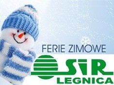 Co na ferie proponuje legnicki OSiR? Program zajęć od 16 do 27 stycznia 2012 r.