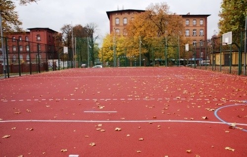Uczniowie mają super boiska