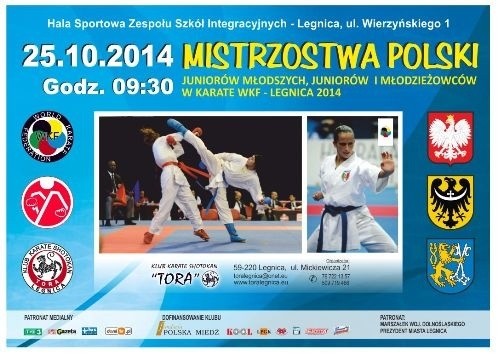 Mistrzostwa Polski w karate – Legnica 2014
