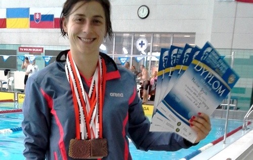 Jowita Malchar pobiła rekord Polski Masters w Pływaniu