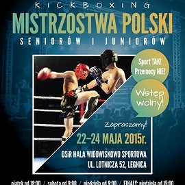 Mistrzostwa Polski K-1 Juniorów i Seniorów w Legnicy