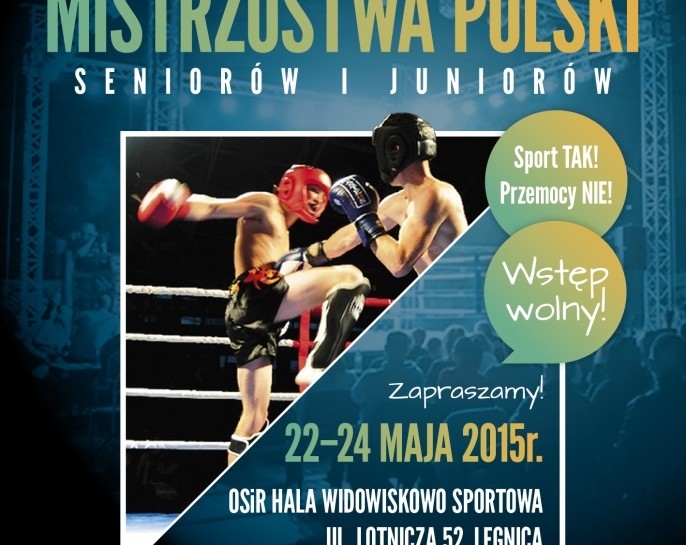 Mistrzostwa Polski K-1 Juniorów i Seniorów w Legnicy