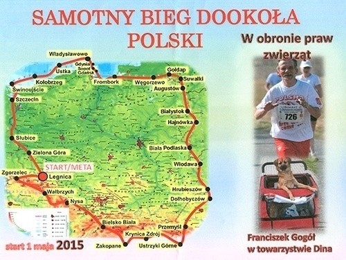 Ostatnie kilometry biegu dookoła Polski