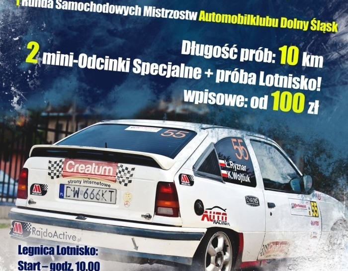 Rajdowcy na lotnisku