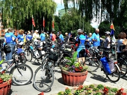 Rowerowy zlot miast partnerskich