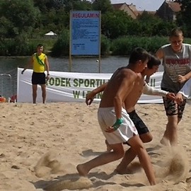 Piłka plażowa na Kormoranie