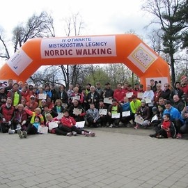 Mistrzowski marsz z kijami