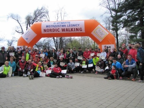 Mistrzowski marsz z kijami