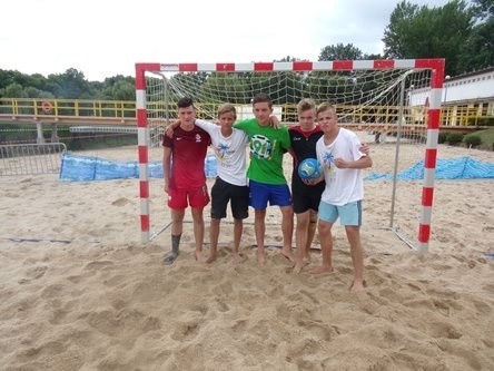 Turniej Plażowej Piłki Nożnej