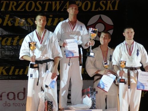 Występ Pawła Biszczaka. w Mistrzostwach Polski Seniorów Karate Kyokushin