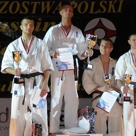 Występ Pawła Biszczaka. w Mistrzostwach Polski Seniorów Karate Kyokushin