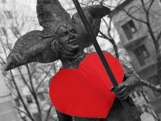 Walentynkowe bieganie w sercu Legnicy