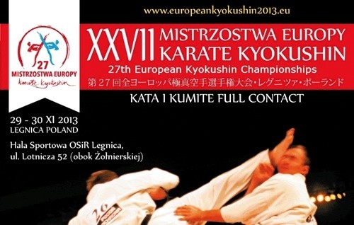 Wkrótce Mistrzostwa Europy Karate Kyokushin w Legnicy
