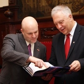 Konsul Stanów Zjednoczonych z wizytą w Legnicy