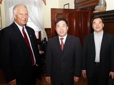 Delegacja chińskiego miasta Wuxi z wizytą u Prezydenta Legnicy