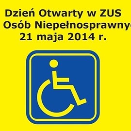 W środę w ZUS Dzień Otwarty dla Osób Niepełnosprawnych