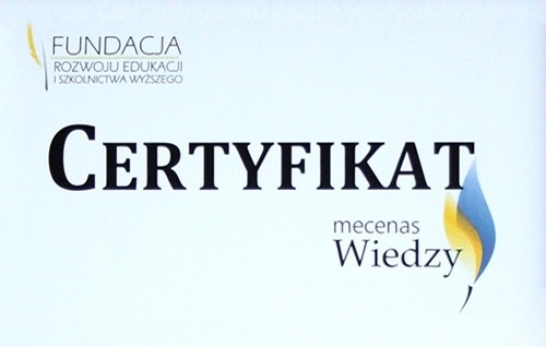 Tytuł „Mecenasa Wiedzy” dla prezydenta Tadeusza Krzakowskiego