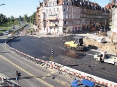 Zmiany organizacji ruchu w rejonie przebudowy ulicy Libana