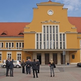 Wystawy na odnowionym dworcu PKP?