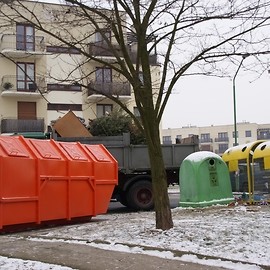 Poświąteczna zbiórka choinek