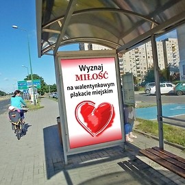 WOŚP: wyznaj miłość na plakacie