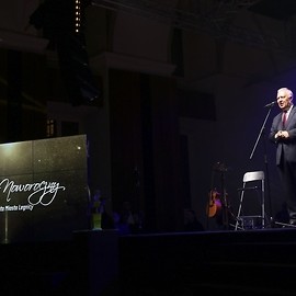 powiększ zdjęcie: Noworoczne spotkanie, Książka Roku i Anna Wyszkoni
