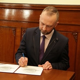 powiększ zdjęcie: Krzysztof Duszkiewicz nowym wiceprezydentem Legnicy