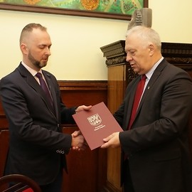 powiększ zdjęcie: Krzysztof Duszkiewicz nowym wiceprezydentem Legnicy