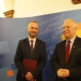 powiększ zdjęcie: Krzysztof Duszkiewicz nowym wiceprezydentem Legnicy