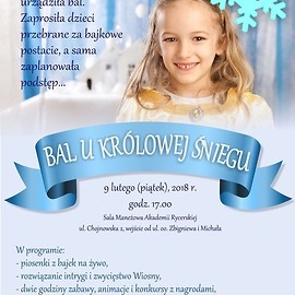 W piątek Bal u Królowej Śniegu