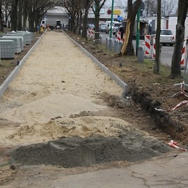 Przebudowa chodnika przy  ul. Górniczej na Koperniku