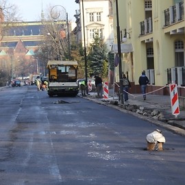 powiększ zdjęcie: Przebudowa ul. Mickiewicza. Zmiana organizacji ruchu