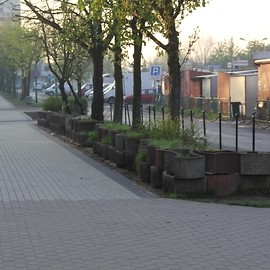 Nowy chodnik przy ul. Górniczej na Koperniku
