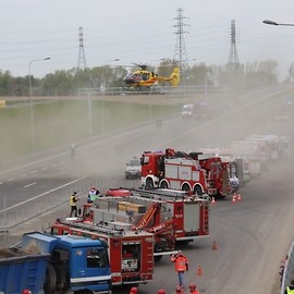 Wielkie ćwiczenia służb ratowniczych w Legnicy