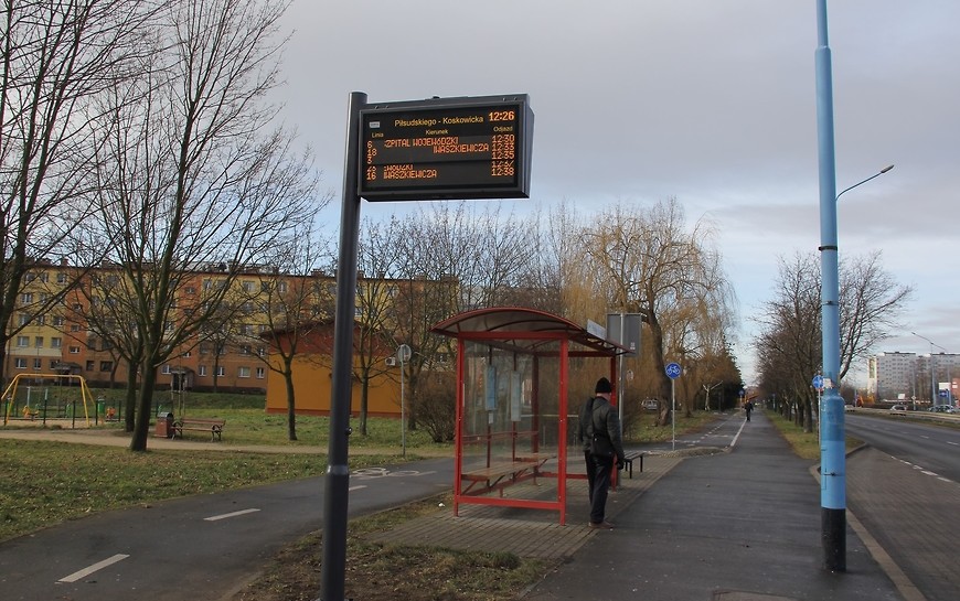 LPGK zamontuje kolejne tablice elektroniczne na przystankach