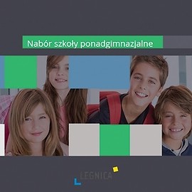 Legnicki nabór do klas pierwszych szkół ponadgimnazjalnych