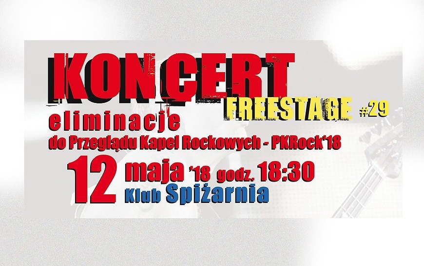 Eliminacje Przeglądu Kapel Rockowych 2018