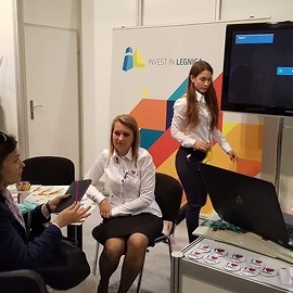 powiększ zdjęcie: Legnica i jej oferta na Targach Real Connect 2018